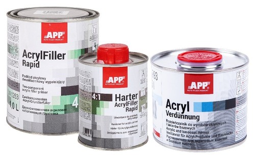 App set 1 grundierung - set,