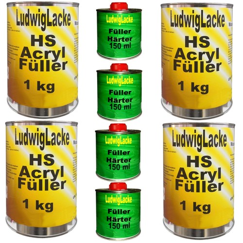 Set acryl füller - kg,