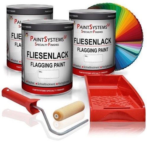 1liter dosen fliesenlack - x,