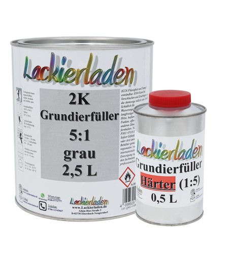 Set grundierfüller grau - grundierfüller, 5:1