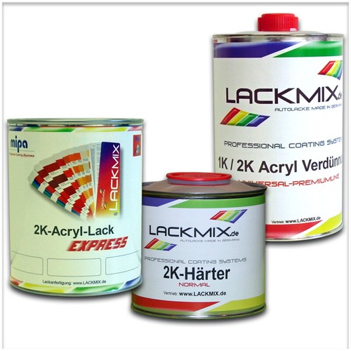 Acryl einschicht autolack - 2k,
