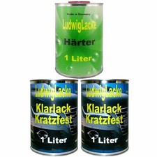 Klarlack  3 Liter Set 2 Liter