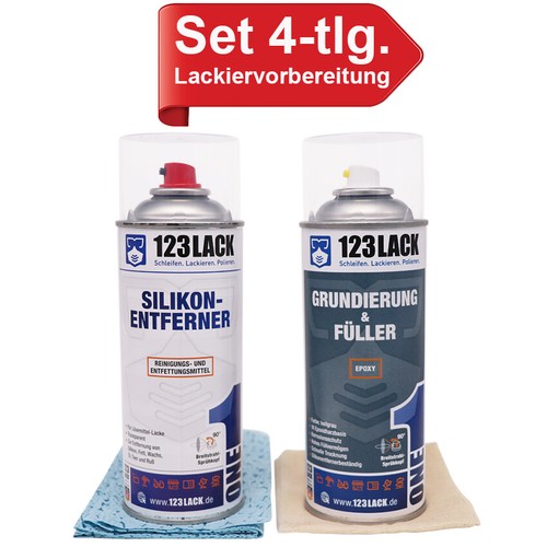 Lack set 4tlg - set, 4tlg.|